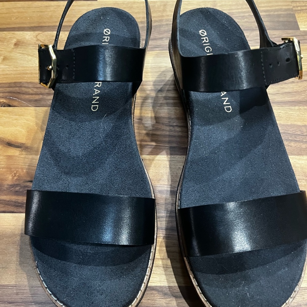 COLE HAAN Black Women's Sandals